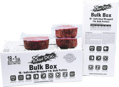 OC Raw Dog Duck Bulk Box 18lb