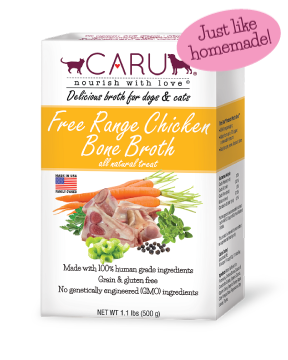 Caru Free Range Chicken Bone Broth for Dogs and Cats 500g
