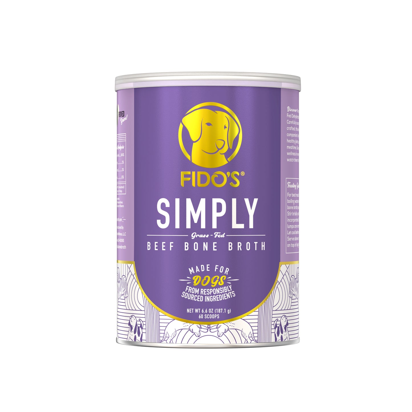 Fido's Simply Bone Broth Powder