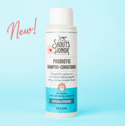 Skout's Honor Probiotic Shampoo + Conditioner For Cats