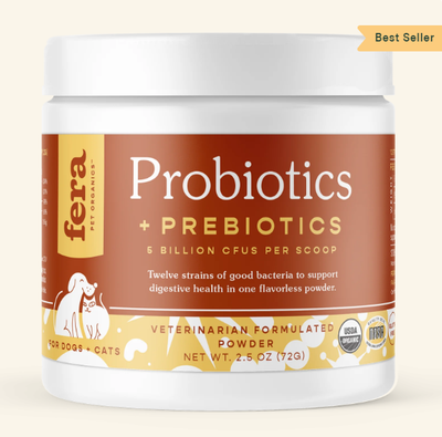 Fera Organic Probiotics with Prebiotics 2.5oz