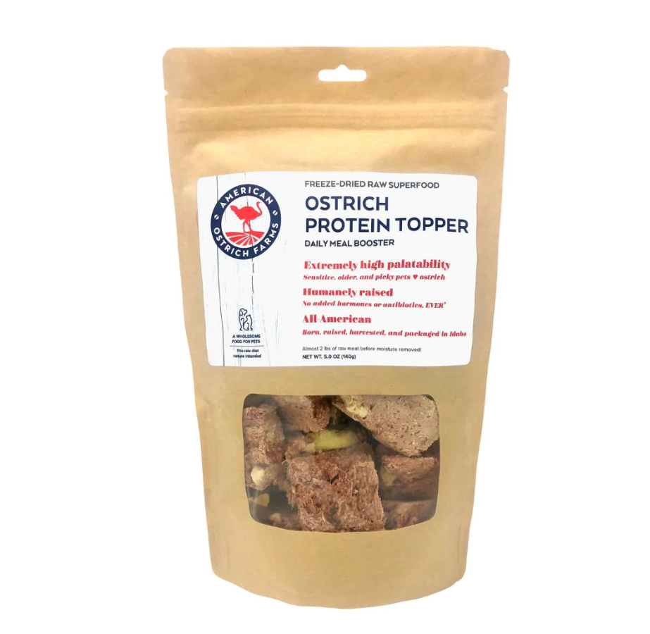 American Ostrich FD Ostrich Protein Topper 5.0oz