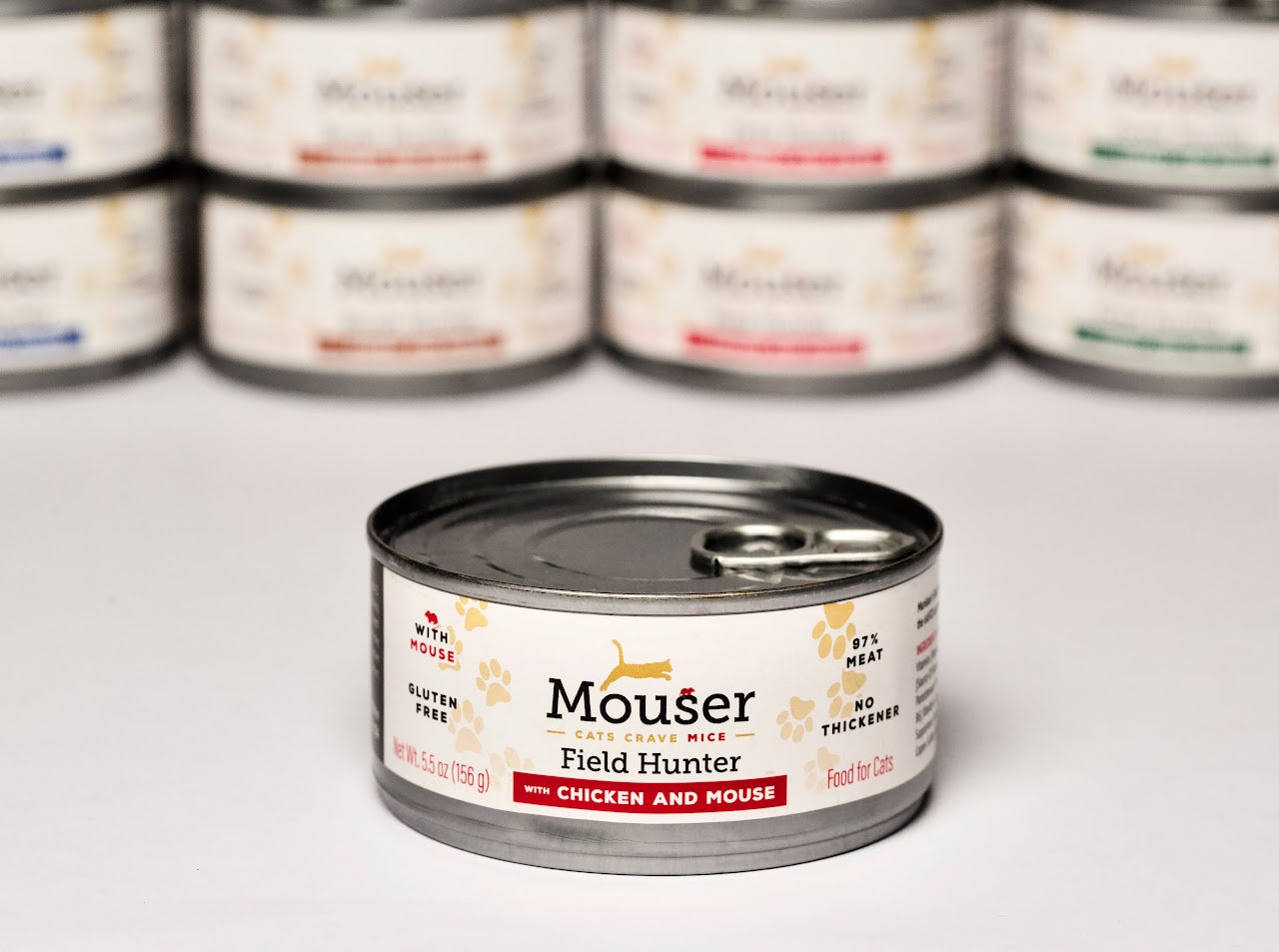 Mouser Cat Field Hunter Chicken Mouse 5.5oz