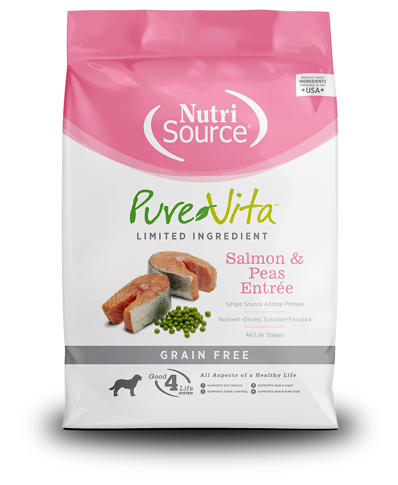 Pure Vita LIM Dog Food Salmon&Peas 15lb