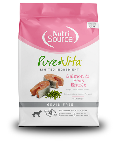 Pure Vita LIM Dog Food Salmon&Peas 15lb